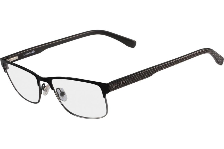 Okulary korekcyjne Lacoste L2217 033 Prostokątne Czarne