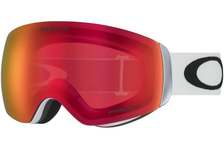 Gogle narciarskie Oakley Flight Deck M OO7064-24 PRIZM Pojedyncze | Shield Białe