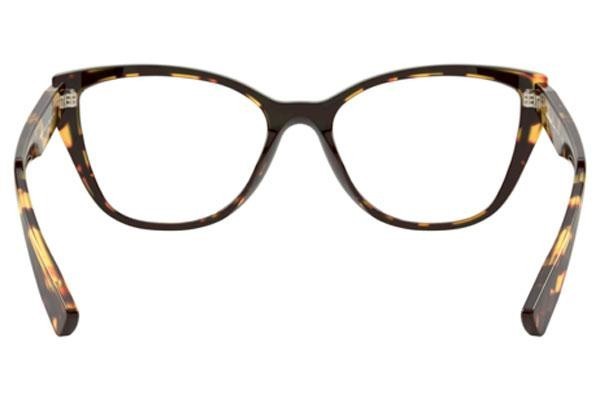 Okulary korekcyjne Miu Miu MU04SV 3891O1 Kocie oczy Czarne