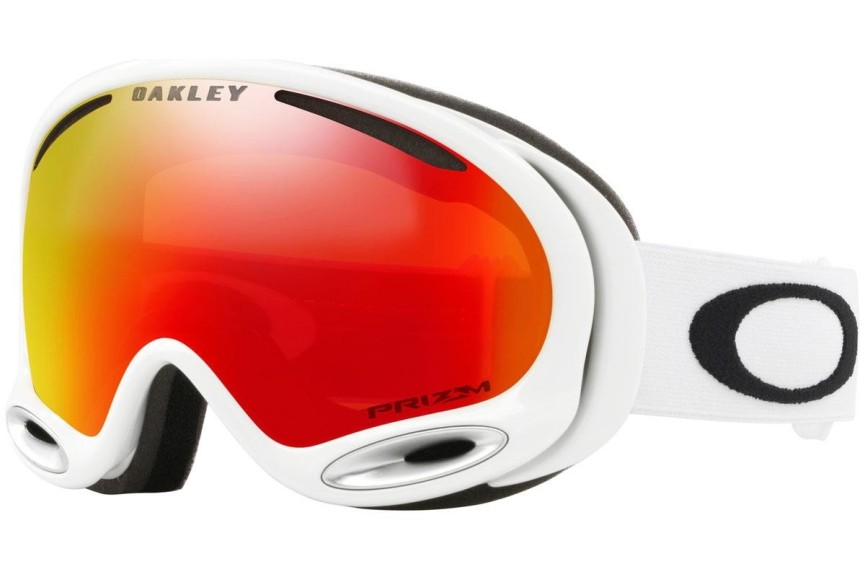 Gogle narciarskie Oakley A-Frame 2.0 OO7044-50 PRIZM Pojedyncze | Shield Białe