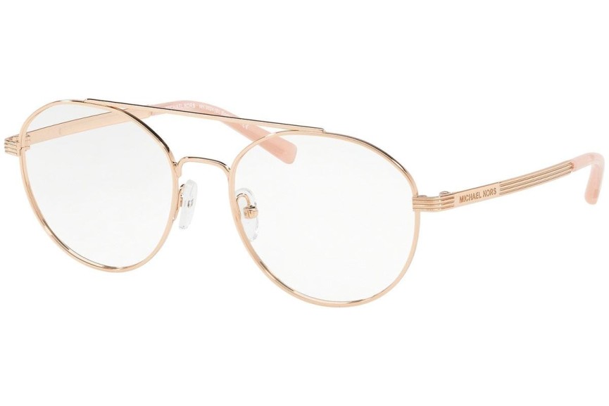 Okulary korekcyjne Michael Kors St. Barts MK3024 1108 Okrągłe Złote