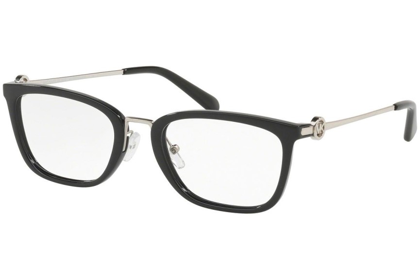 Okulary korekcyjne Michael Kors Captiva MK4054 3005 Prostokątne Czarne