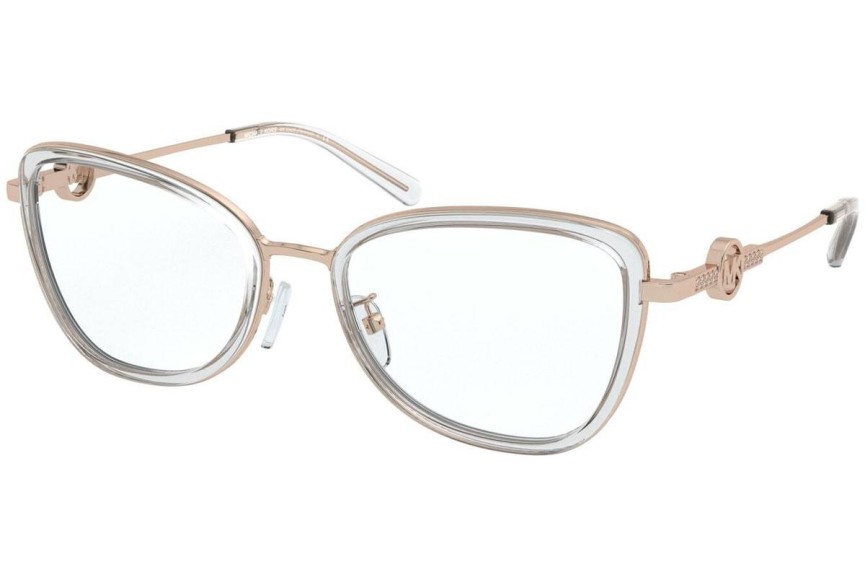 Okulary korekcyjne Michael Kors Florence MK3042B 1108 Kocie oczy Złote