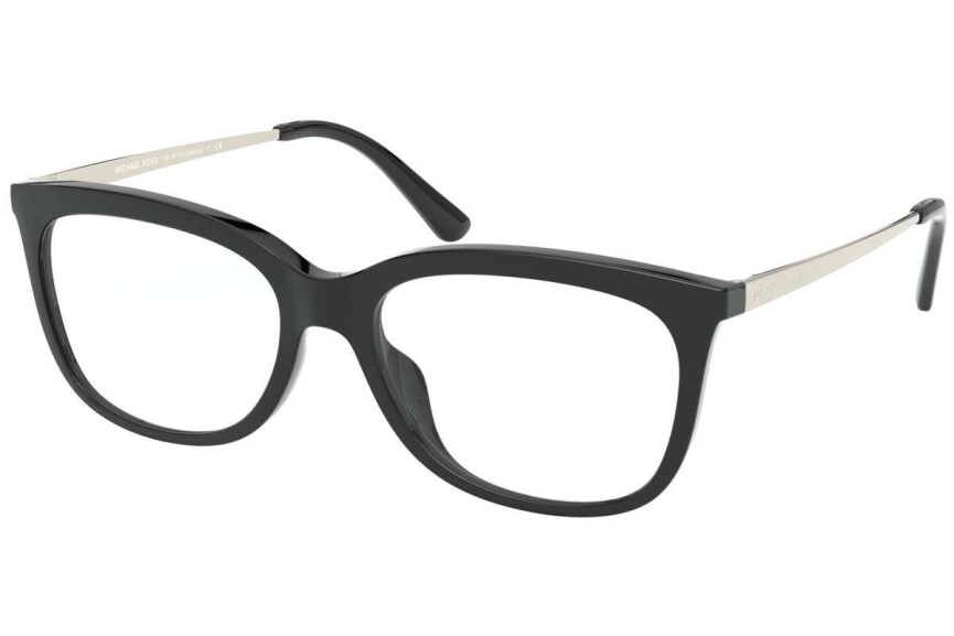 Okulary korekcyjne Michael Kors Seattle MK4073U 3332 Kwadratowe Czarne