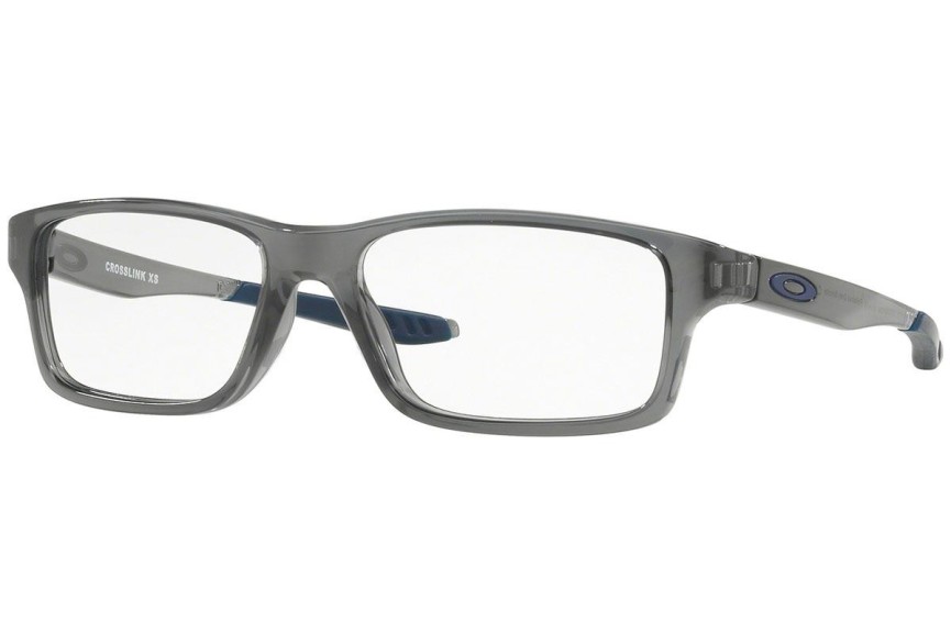 Okulary korekcyjne Oakley Crosslink Xs OY8002-02 Prostokątne Szare