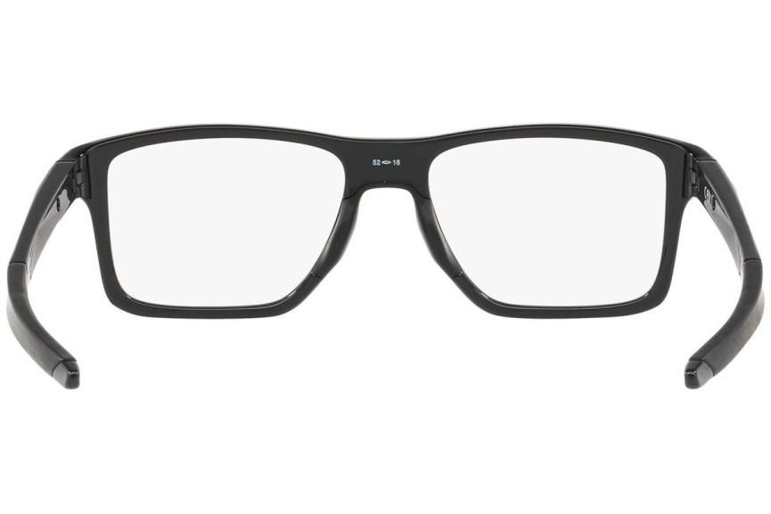 Okulary korekcyjne Oakley Chamfer Squared OX8143-03 Kwadratowe Czarne