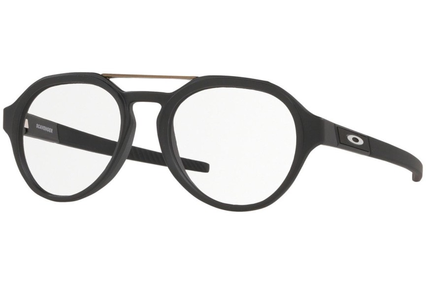 Okulary korekcyjne Oakley Scavenger OX8151-01 Okrągłe Czarne