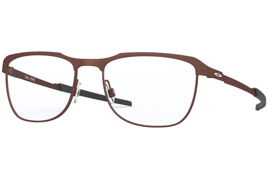 Okulary korekcyjne Oakley Tail Pipe OX3244-03 Kwadratowe Brązowe
