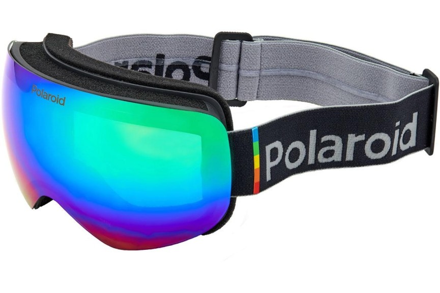 Gogle narciarskie Polaroid Mask 01 Mask 01 9KS/5Z Polarized Pojedyncze | Shield Czarne