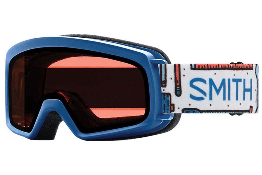 Gogle narciarskie Smith RASCAL 30D/8K Pojedyncze | Shield Niebieskie