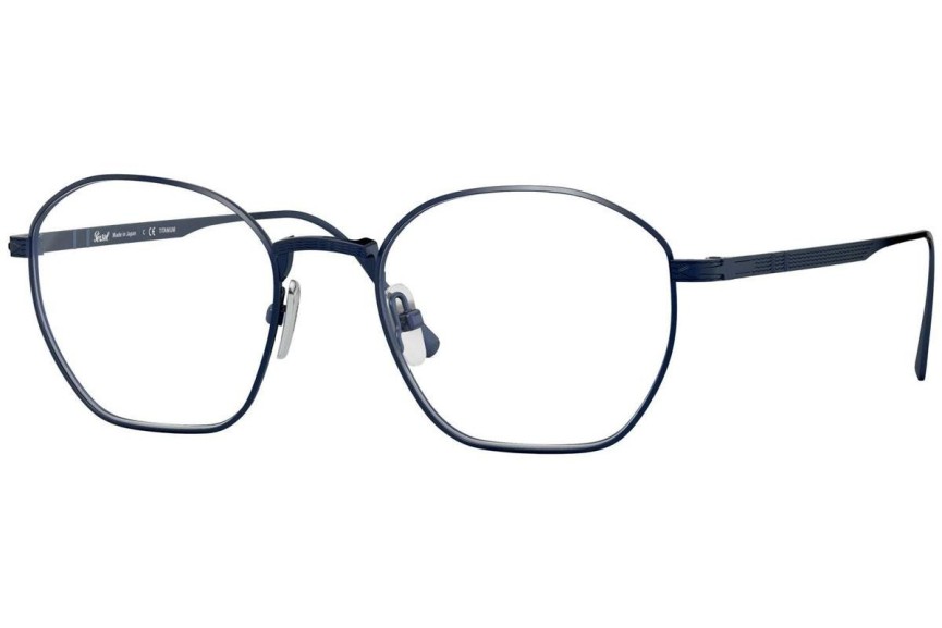 Okulary korekcyjne Persol PO5004VT 8002 Okrągłe Niebieskie