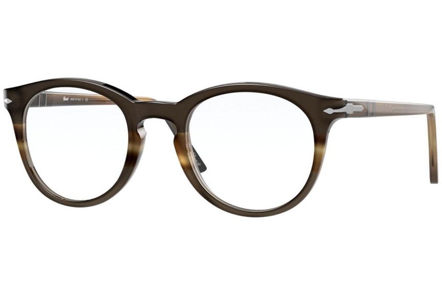 Okulary korekcyjne Persol PO3259V 1135 Okrągłe Brązowe