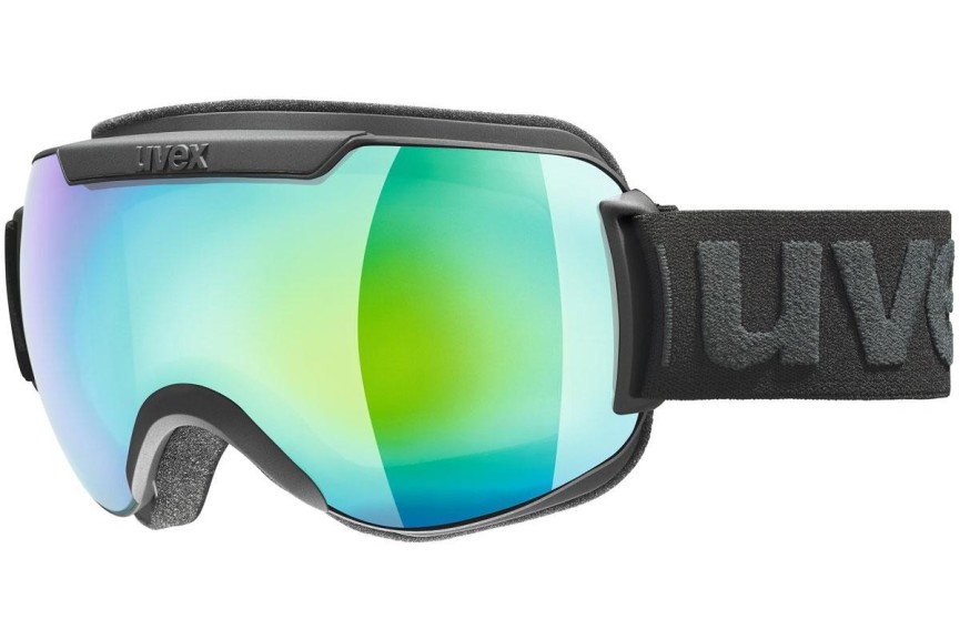 Gogle narciarskie uvex downhill 2000 FM Black Mat S3 Pojedyncze | Shield Czarne