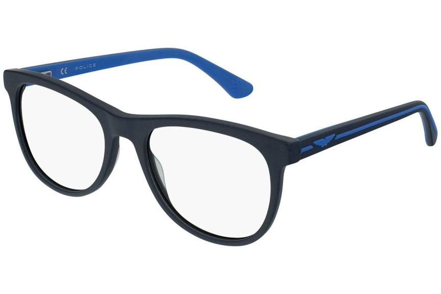 Okulary korekcyjne Police Origins Lite Jr 1 VK089 09GU Okrągłe Niebieskie