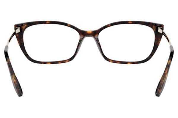 Okulary korekcyjne Prada PR14XV 2AU1O1 Kocie oczy Havana
