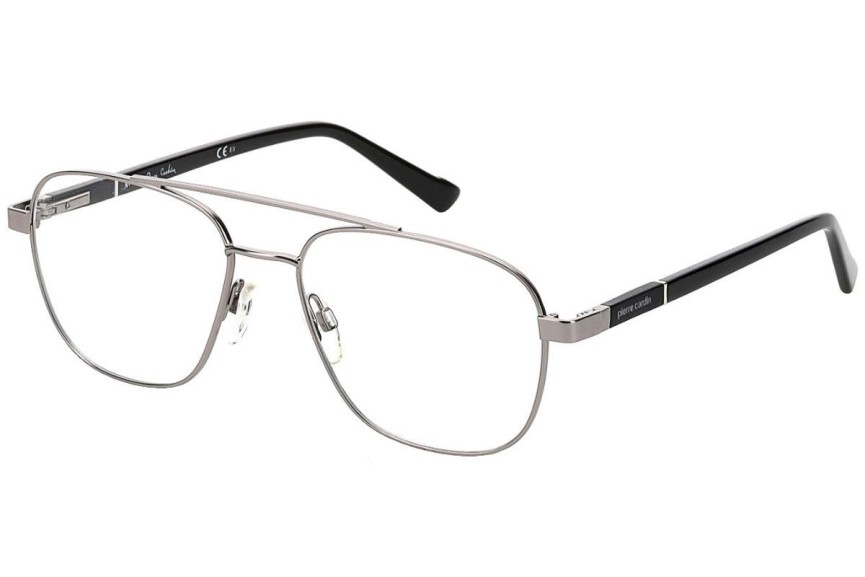 Okulary korekcyjne Pierre Cardin P.C.6866 R81 Pilotki (Aviator) Srebrne