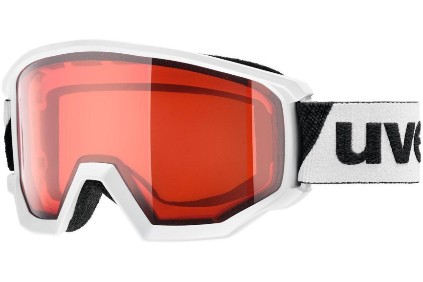 Ski Goggles uvex athletic LGL White S2 Yksilinssinen | Shield Valkoinen