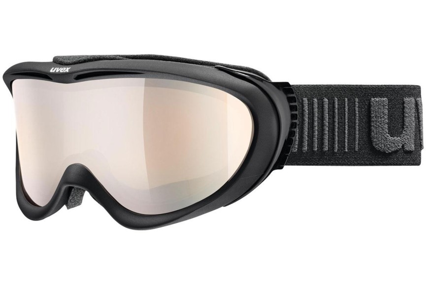 Gogle narciarskie uvex comanche VLM Black Mat S1-S3 Photochromic Pojedyncze | Shield Czarne