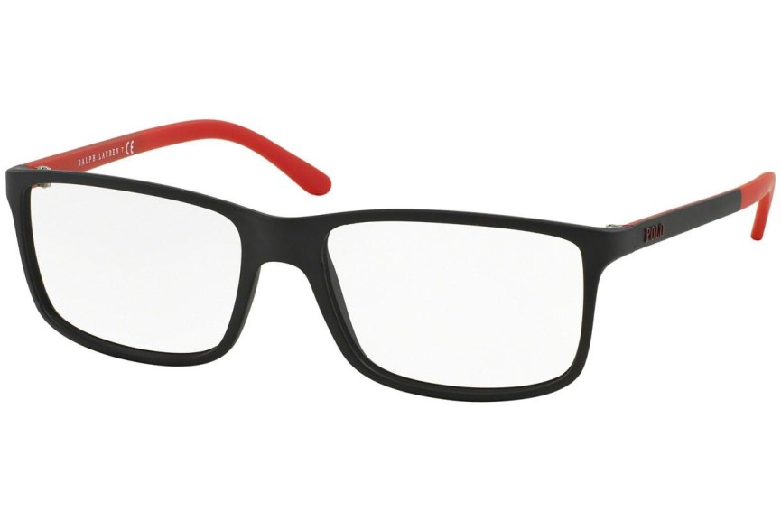 Okulary korekcyjne Polo Ralph Lauren PH2126 5504 Prostokątne Czarne