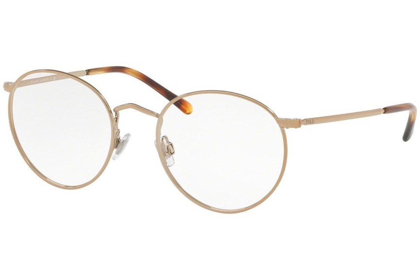 Okulary korekcyjne Polo Ralph Lauren PH1179 9334 Okrągłe Złote