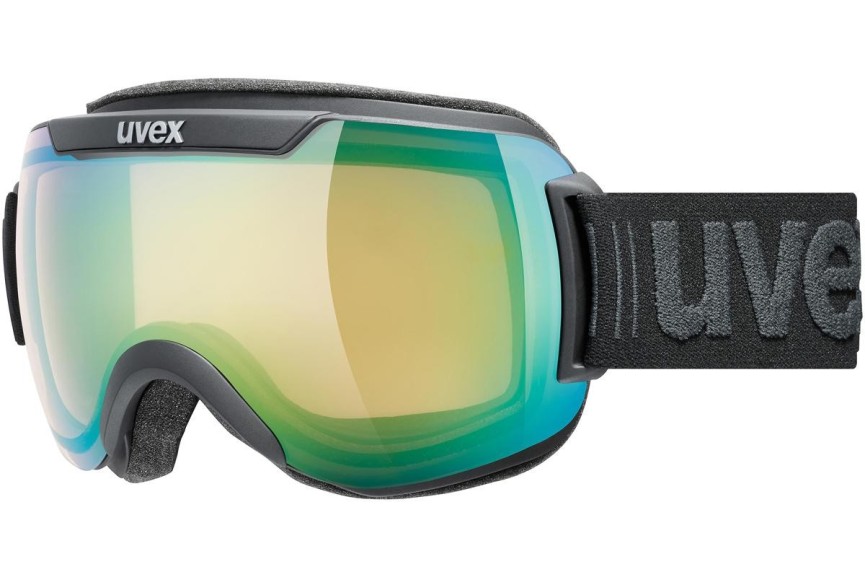 Gogle narciarskie uvex downhill 2000 V Black Mat S1-S3 Pojedyncze | Shield Czarne