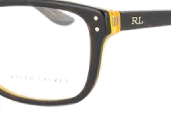 Okulary korekcyjne Ralph Lauren RL6062 5277 Prostokątne Havana