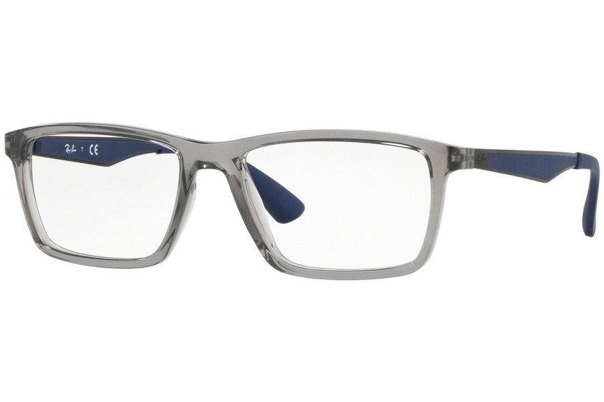 Okulary korekcyjne Ray-Ban RX7056 5814 Kwadratowe Szare