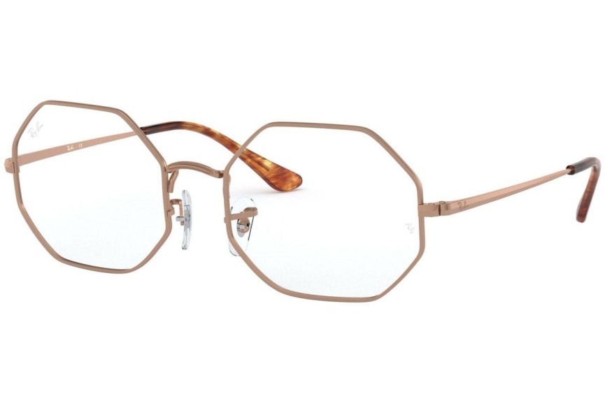 Okulary korekcyjne Ray-Ban Octagon RX1972V 2943 Okrągłe Złote