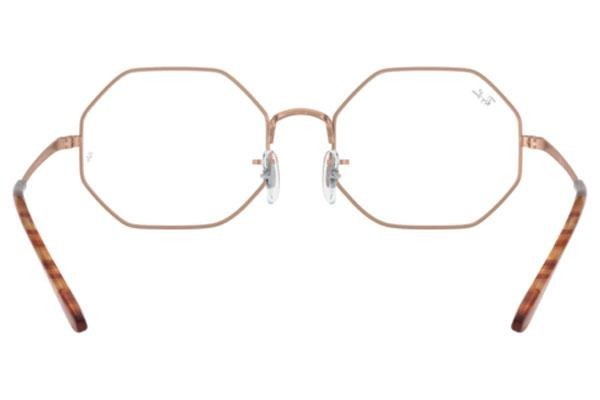 Okulary korekcyjne Ray-Ban Octagon RX1972V 2943 Okrągłe Złote