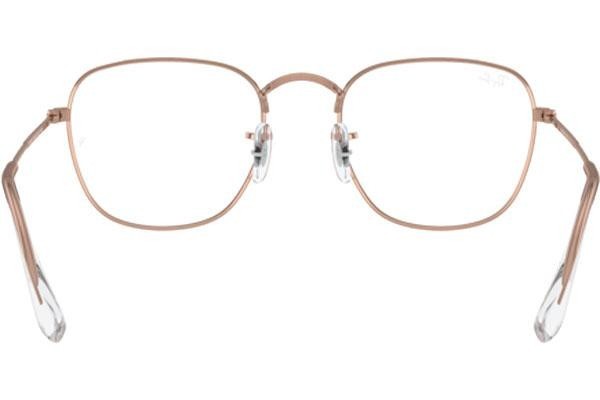 Okulary korekcyjne Ray-Ban Frank RX3857V 3107 Okrągłe Złote