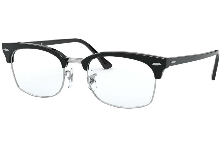 szemüvegeinket Ray-Ban Clubmaster Square RX3916V 2000 Browline Fekete