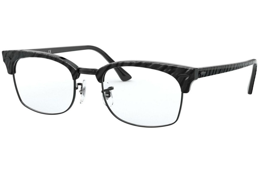 Okulary korekcyjne Ray-Ban Clubmaster Square RX3916V 8049 Browline Czarne