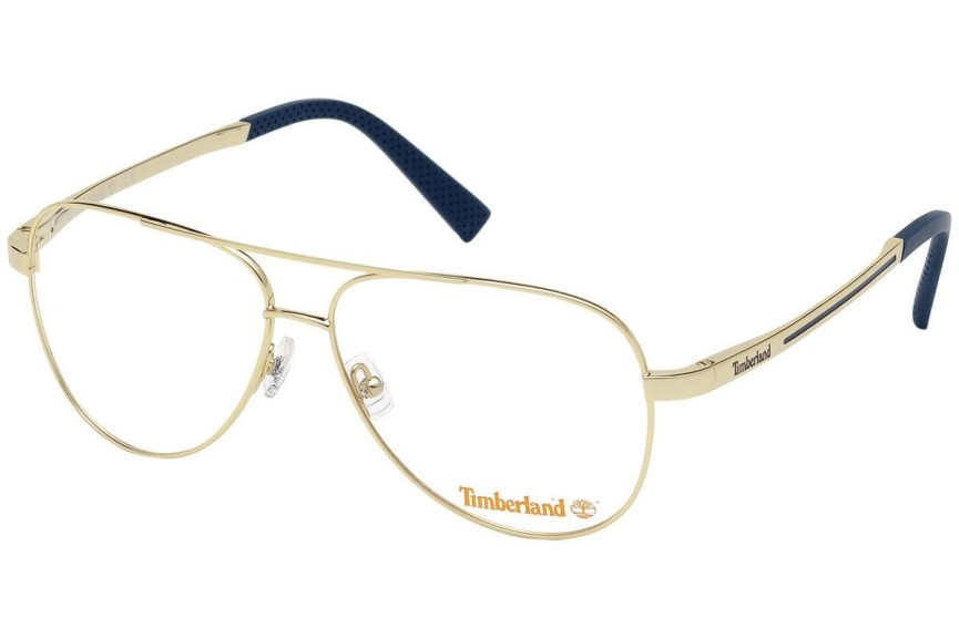 Okulary korekcyjne Timberland TB1647 032 Pilotki (Aviator) Złote