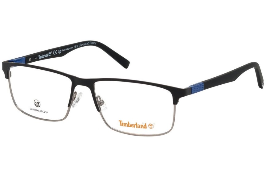 Okulary korekcyjne Timberland TB1651 002 Prostokątne Czarne