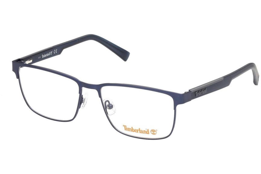 Okulary korekcyjne Timberland TB1721 091 Prostokątne Niebieskie