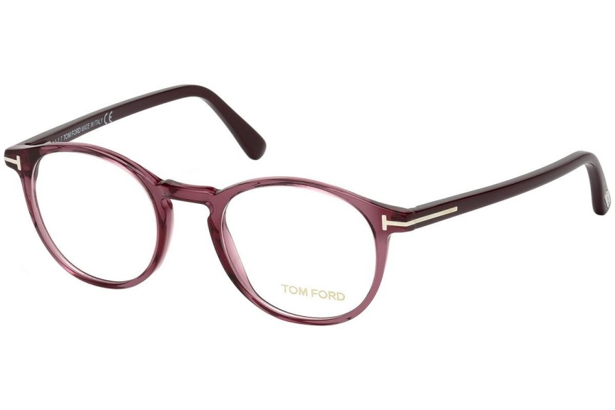 Okulary korekcyjne Tom Ford FT5294 069 Okrągłe Czerwone
