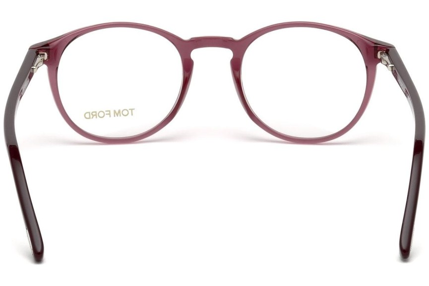 Okulary korekcyjne Tom Ford FT5294 069 Okrągłe Czerwone