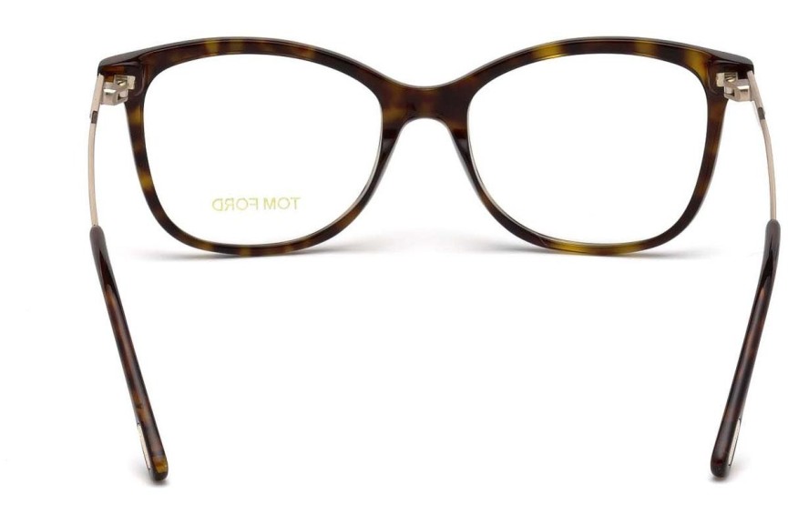 Okulary korekcyjne Tom Ford FT5510 052 Kocie oczy Havana