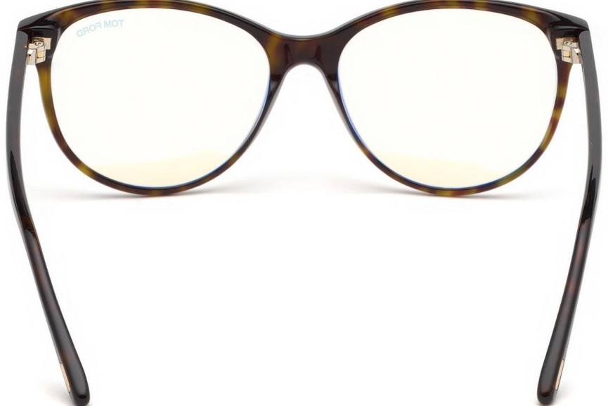 Okulary korekcyjne Tom Ford FT5544-B 052 Kocie oczy Havana