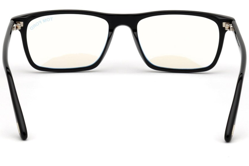 Okulary korekcyjne Tom Ford FT5681-B 001 Prostokątne Czarne