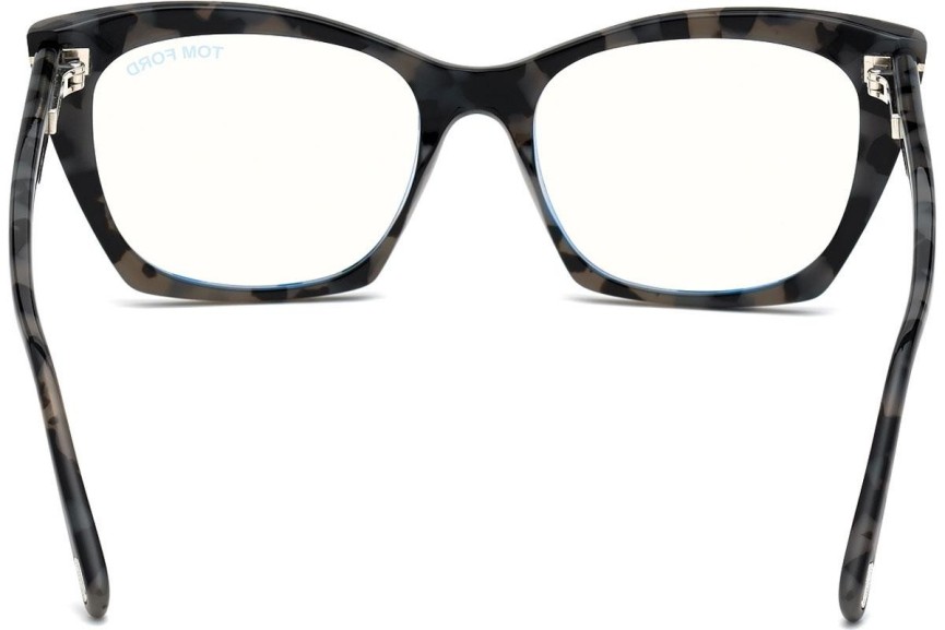 Okulary korekcyjne Tom Ford FT5709-B 056 Kocie oczy Havana