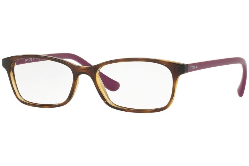 Okulary korekcyjne Vogue Eyewear Light and Shine Collection VO5053 2406 Prostokątne Havana