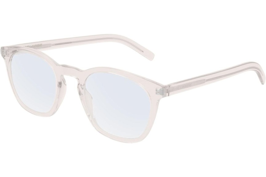 Okulary korekcyjne Saint Laurent SL30 SLIM 004 Okrągłe Przezroczyste