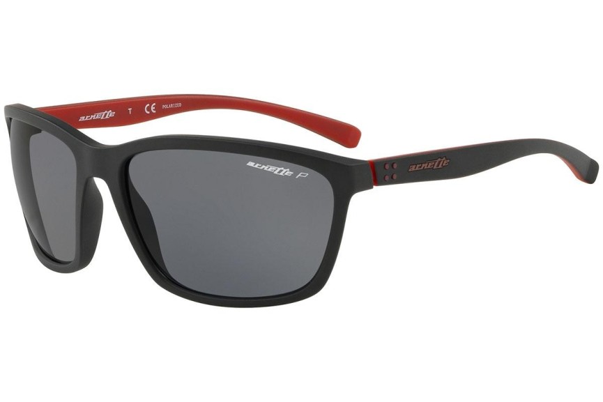 Okulary przeciwsłoneczne Arnette Hand Up AN4249 254981 Polarized Kwadratowe Czarne