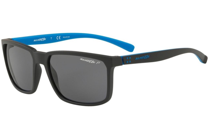 Okulary przeciwsłoneczne Arnette Stripe AN4251 256281 Polarized Kwadratowe Czarne