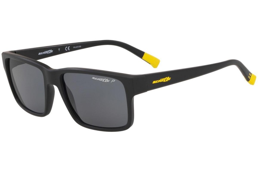 Okulary przeciwsłoneczne Arnette Dashanzi AN4254 01/81 Polarized Kwadratowe Czarne