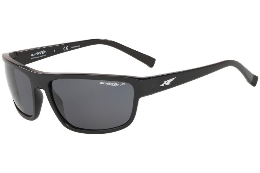 Okulary przeciwsłoneczne Arnette Borrow AN4259 41/81 Polarized Prostokątne Czarne