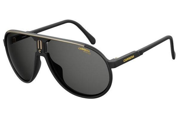 Okulary przeciwsłoneczne Carrera CHAMPION 003/IR Pilotki (Aviator) Czarne