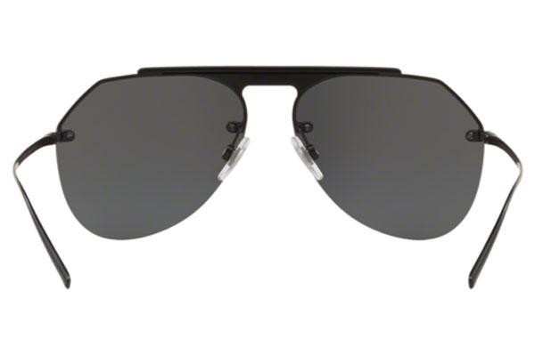 Okulary przeciwsłoneczne Dolce & Gabbana DG2213 110687 Pilotki (Aviator) Czarne