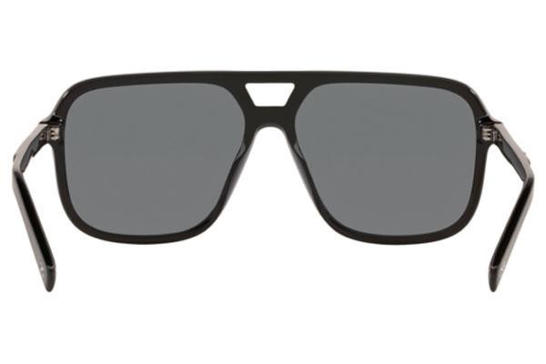 Okulary przeciwsłoneczne Dolce & Gabbana DG4354 193481 Polarized Pilotki (Aviator) Czarne